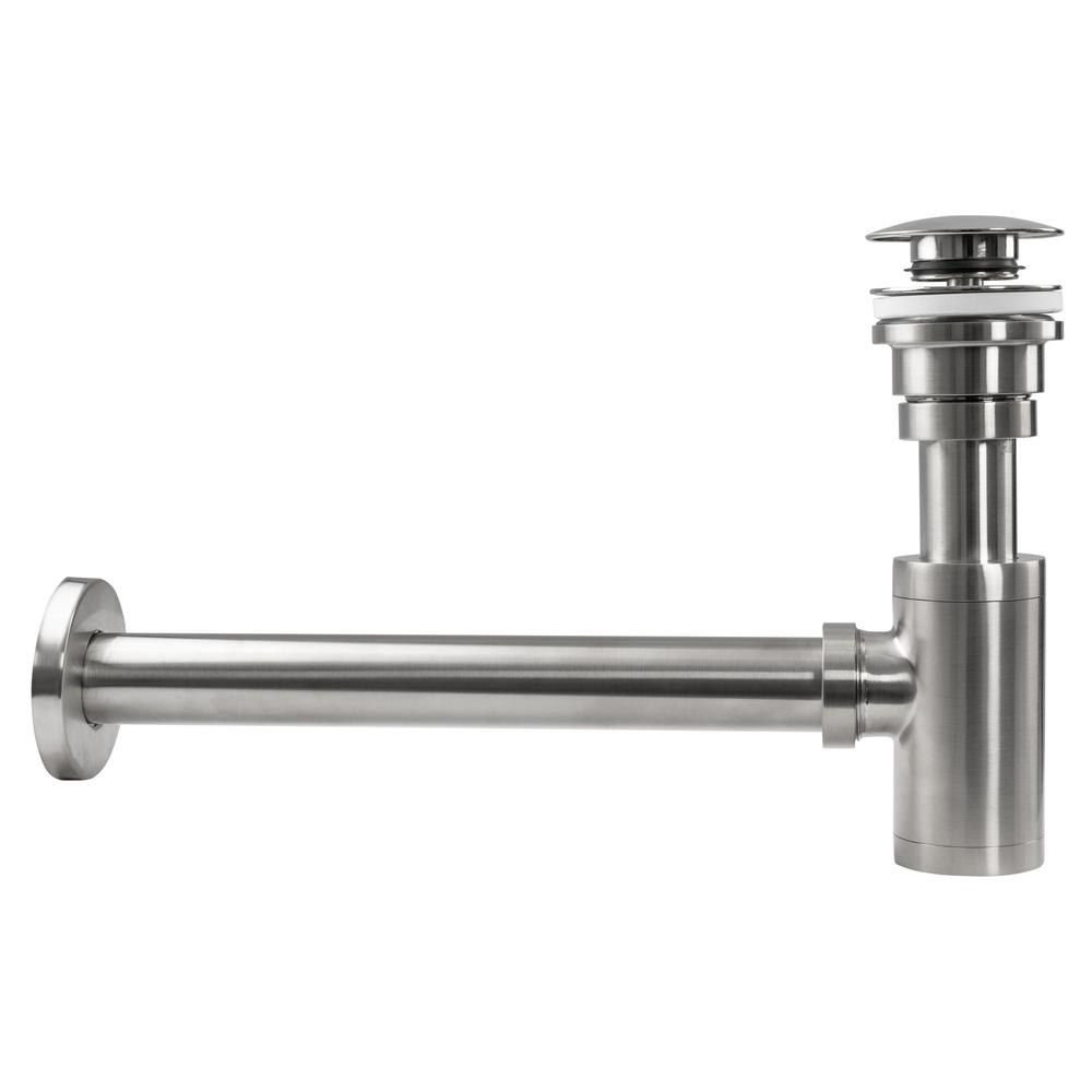 Sifón Klik-Klak Universal BRUSH NICKLE INOX