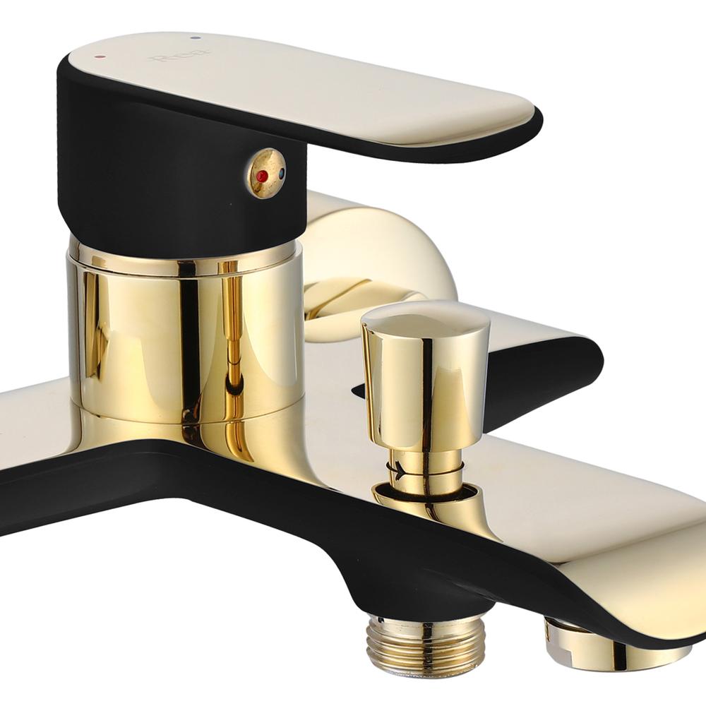 Koupelnová baterie REA BLOOM - zlatá-černá