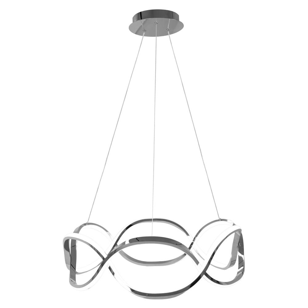 Lampe LED APP801-CP Twist Chrome