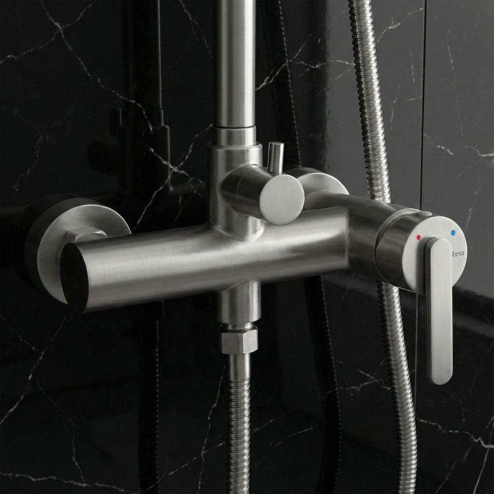 Sprchový set Rea Ontario Brush Nickel