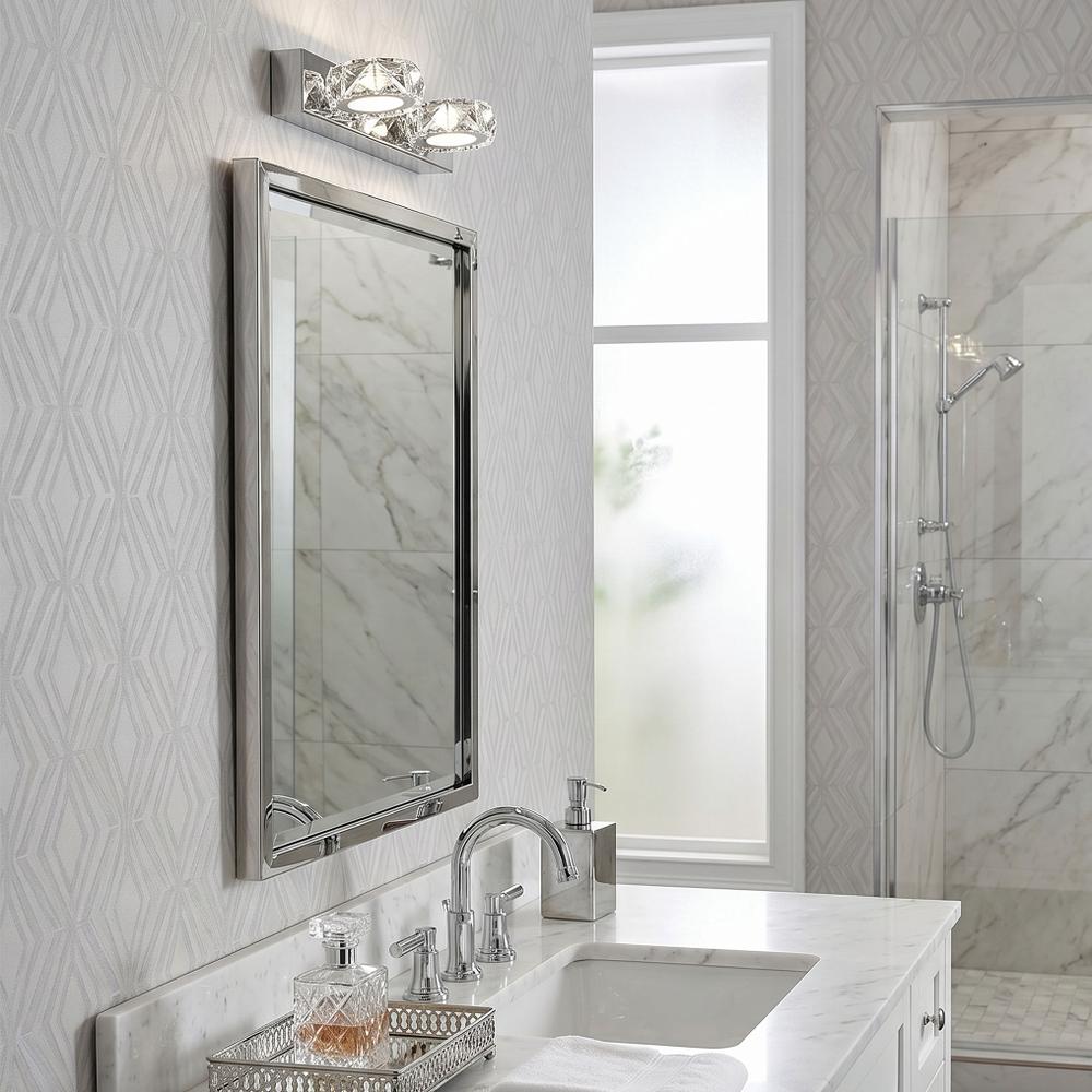 Sieninė lempa LED APP1936-2W CHROME