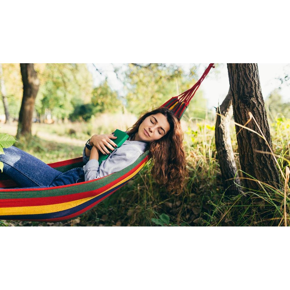 Hamak 1-osobowy 480142B RED