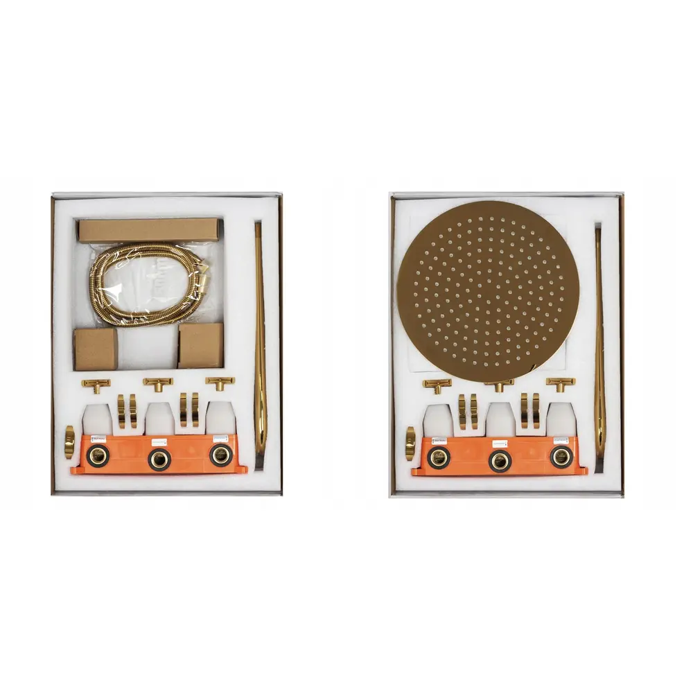 rejtett Zuhanyszett REA EXIT Black