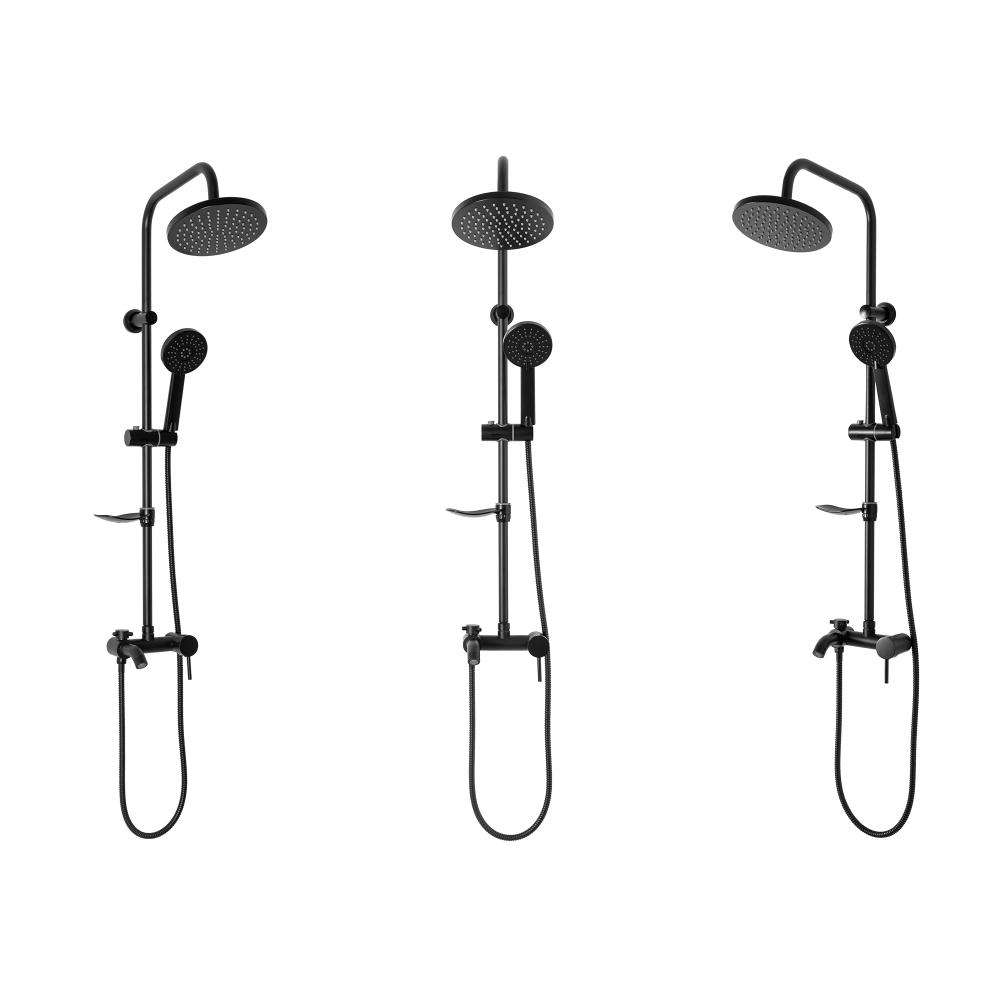 Set Doccia da incasso LUIS Black