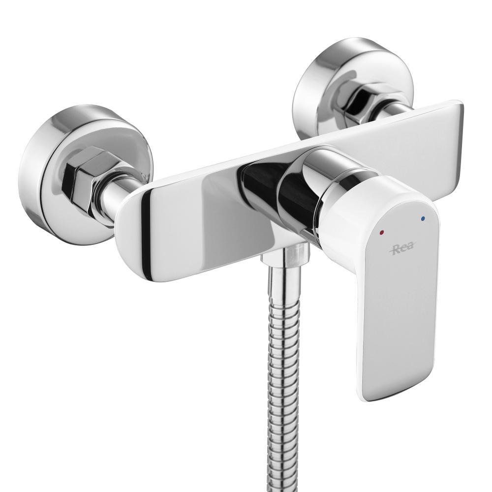 Duscharmatur REA Bloom Weiß Chrom