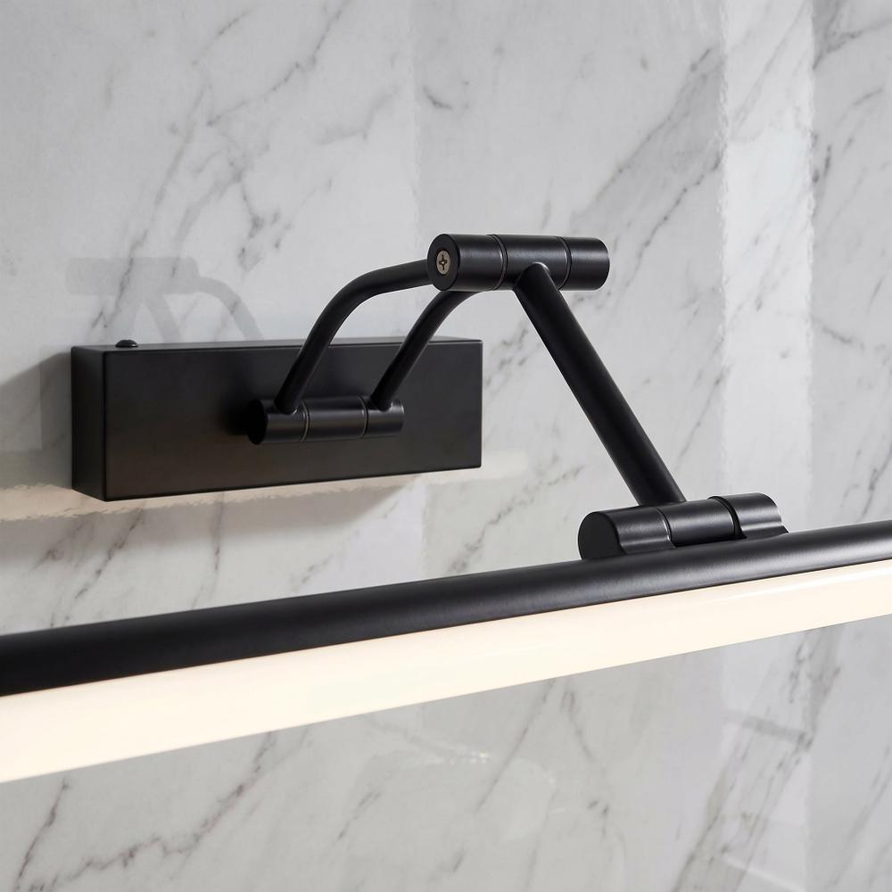 Bathroom LED wall sconce SWE027-1W 80cm Black