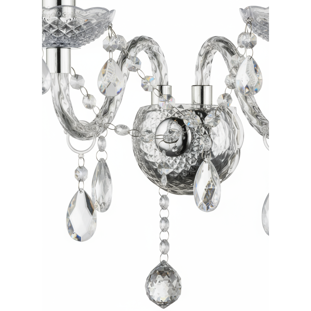 Wandlampe EBT017-2W Transparent