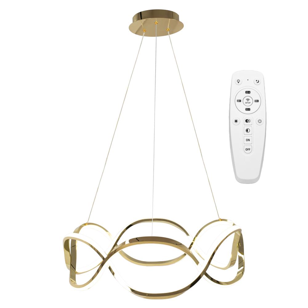 Lampe LED APP800-CP Twist Gold