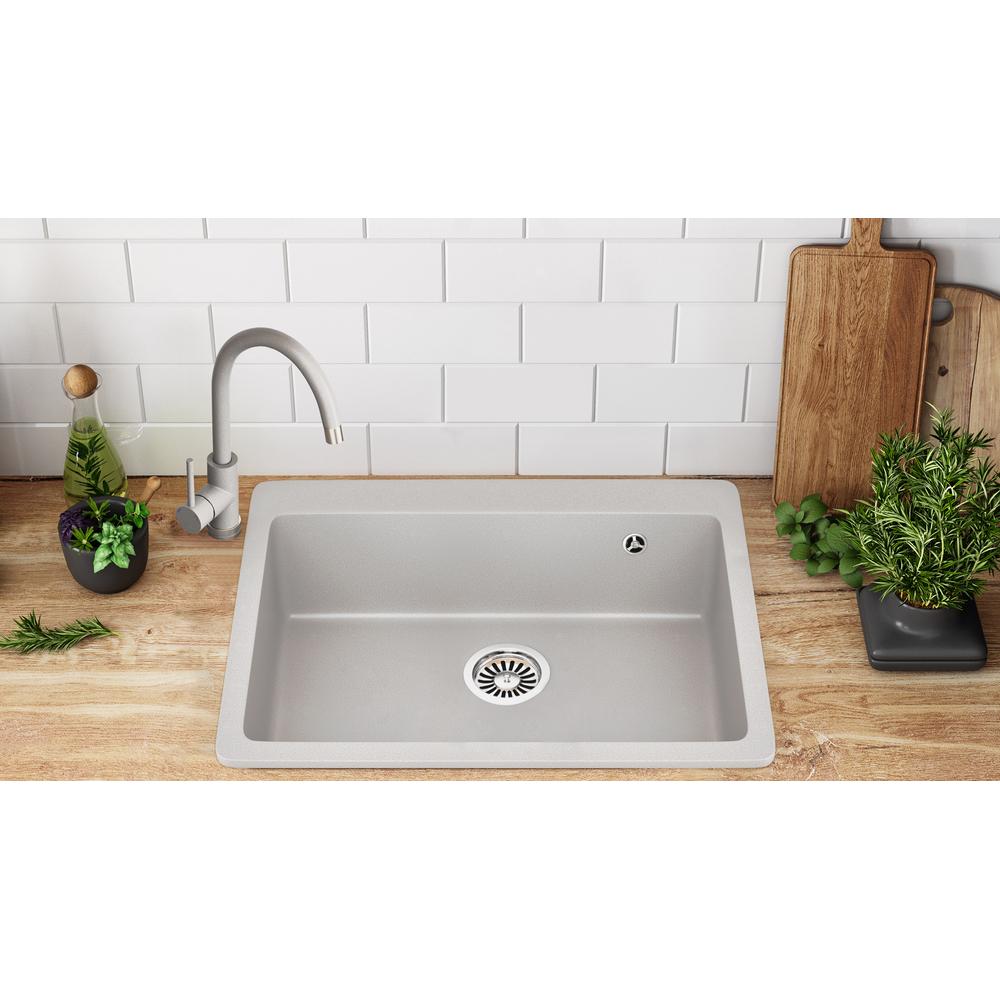 Кухненска мивка Rea Lin white