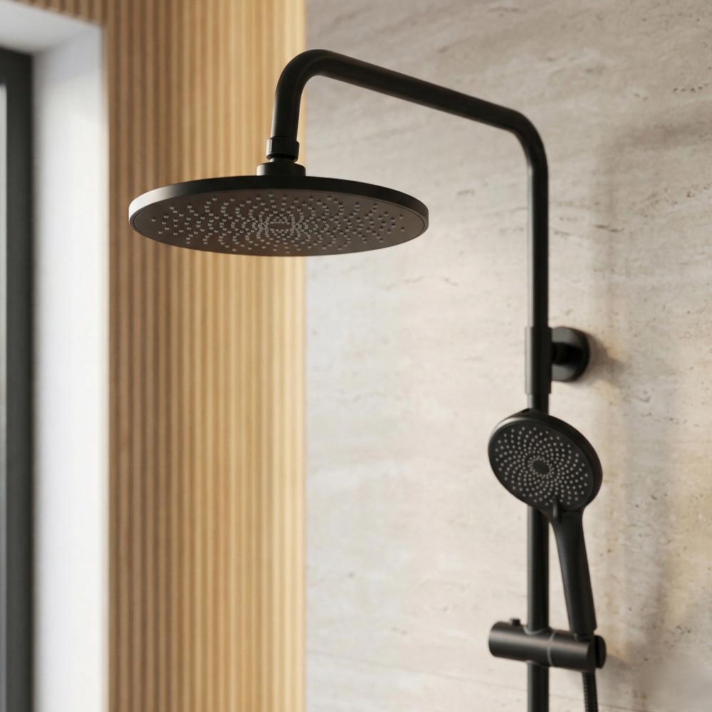 Душевая стойка Rea Rivo Black