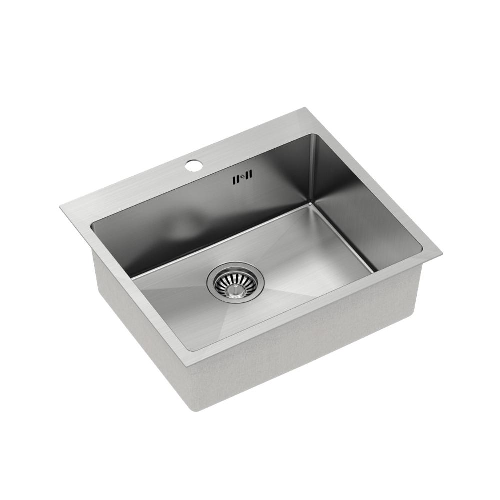 RUSSEL 110 teräsallas, harjattua nikkeliä