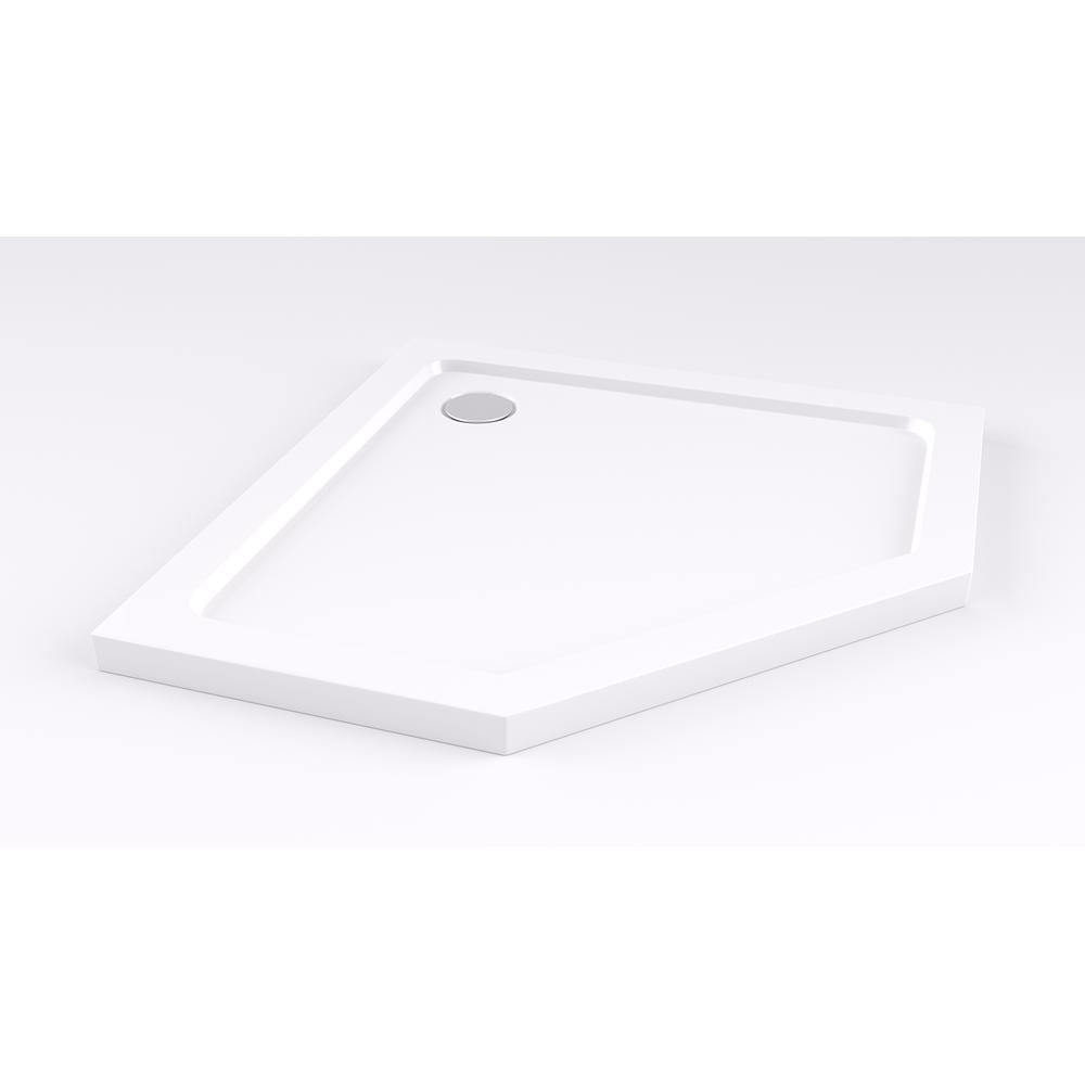 Dušikabiin Rea DIAMOND 80x80 Must MAT