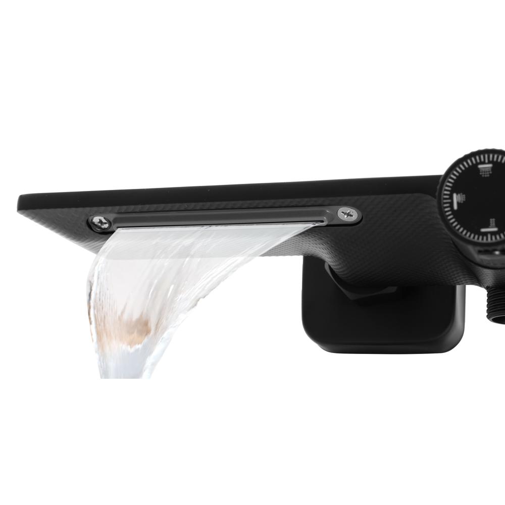 Zestaw PRYSZNICOWY REA HELIX Czarny