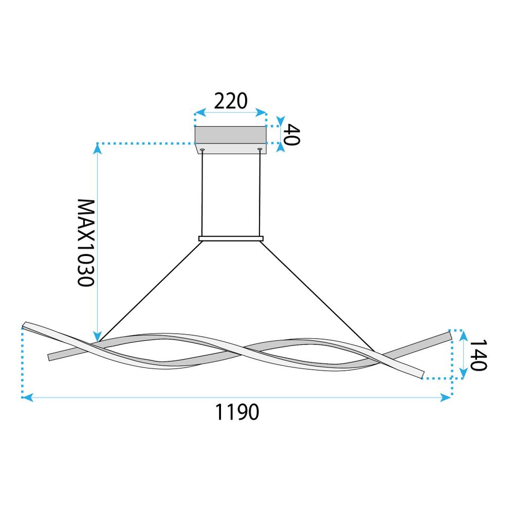 Лампа LED LHJ020-CP BLACK