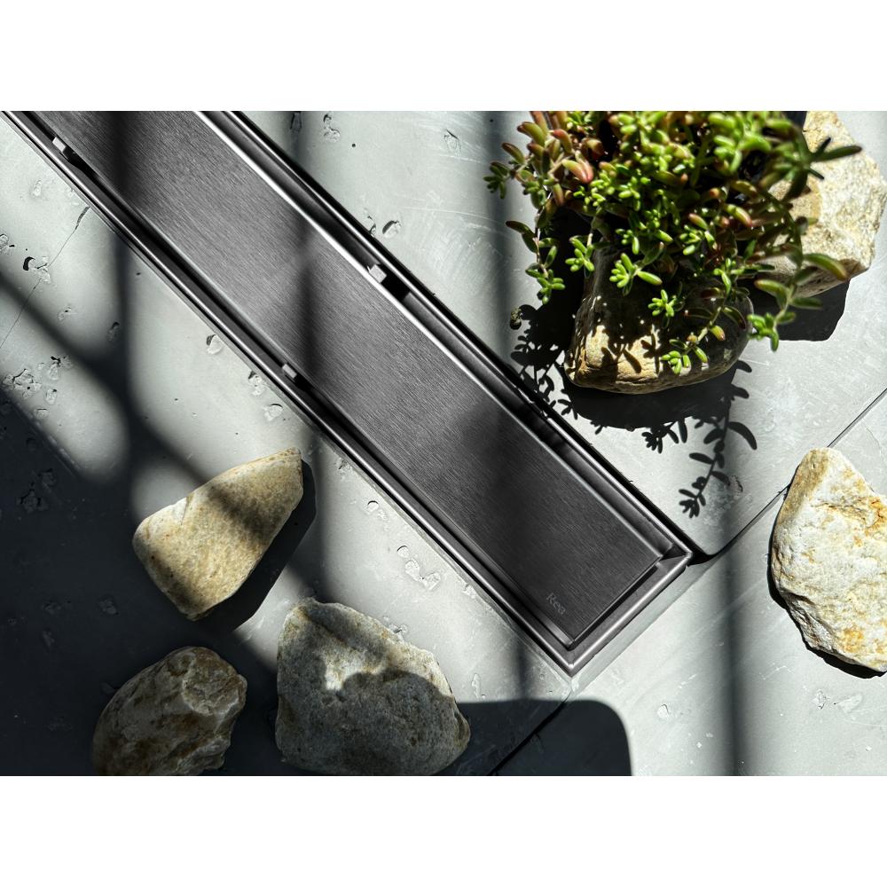 Odpływ Liniowy REA NEOX PRO Stal Szczotkowana 50