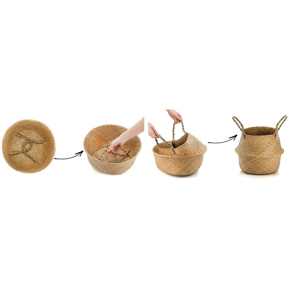 Kosz Naturalny BOHO 381181B