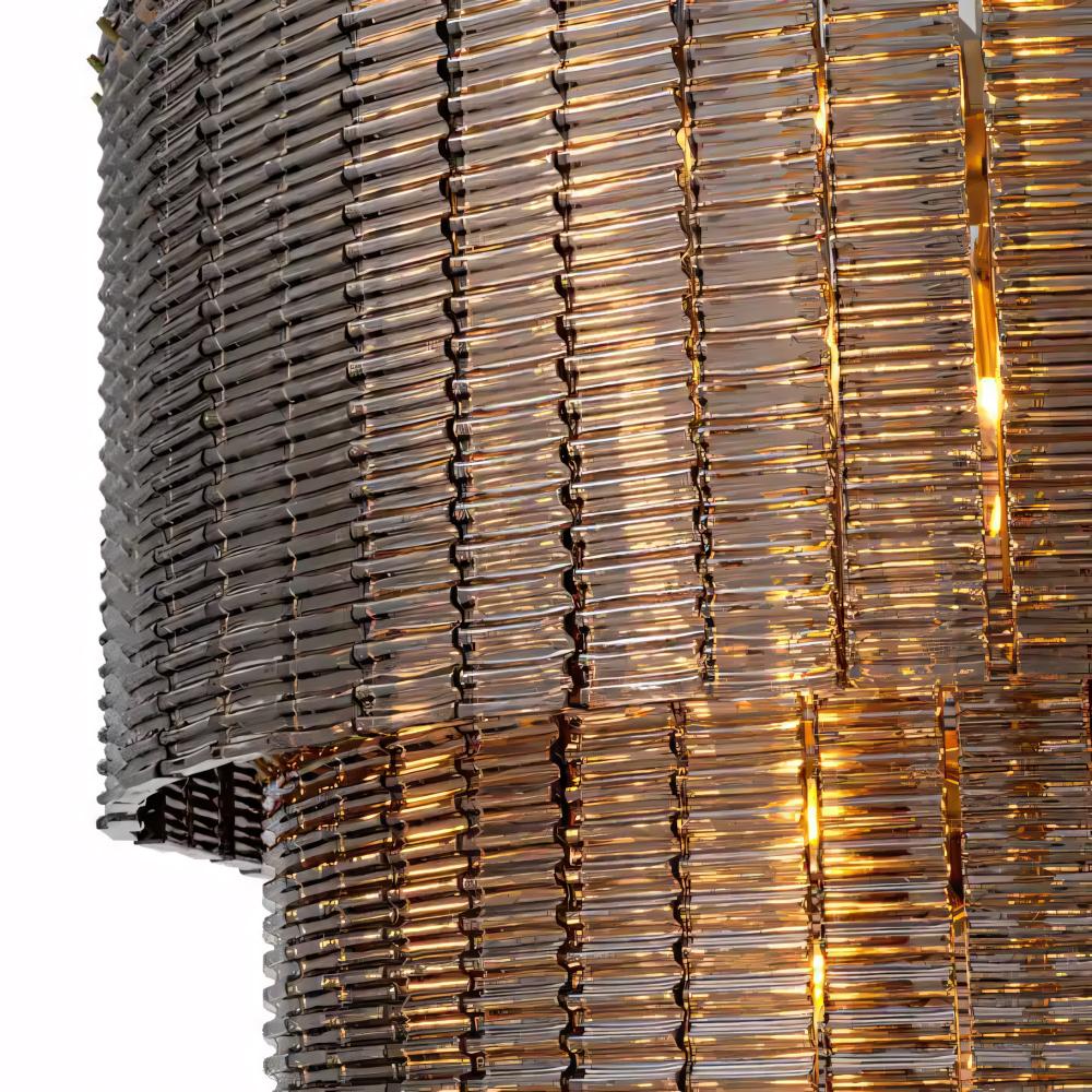 Hängelampe für die Decke APP1677-8CP Braun