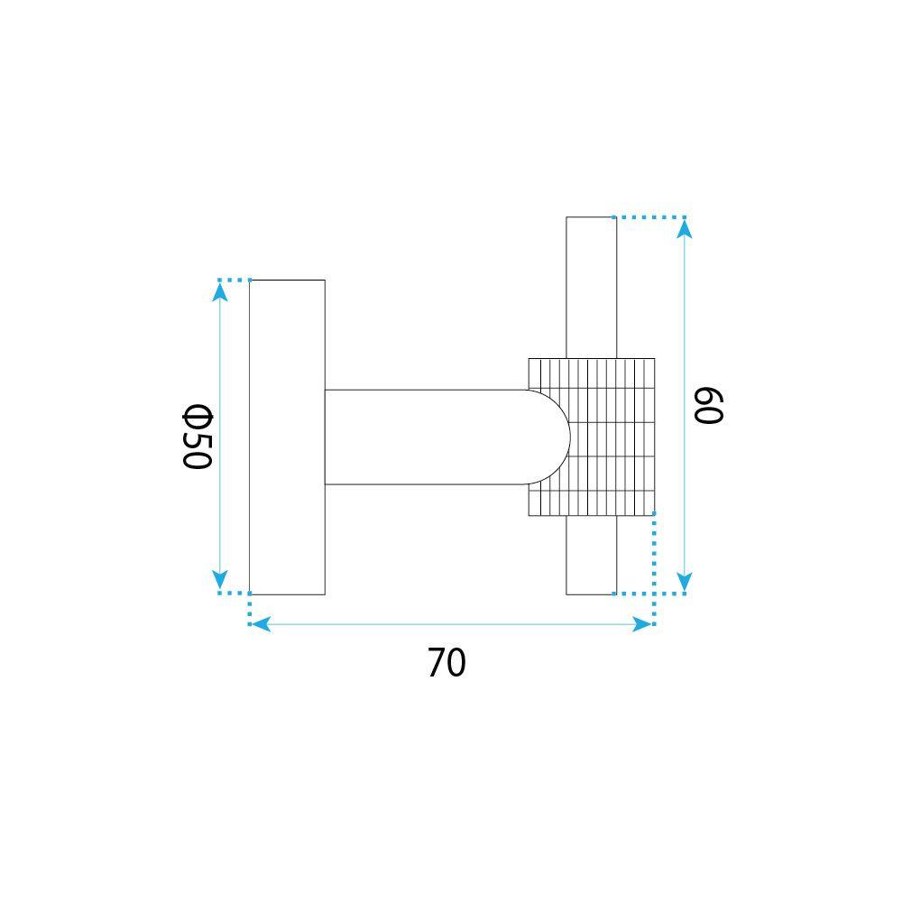 Vonios kabliukas 29104 Rivo Titan