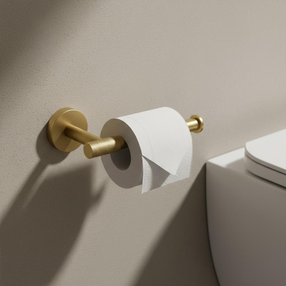 Halter für Toilettenpapier 5709 Galo Brush Gold