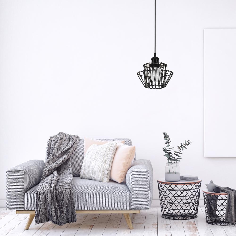 Deckenlampe APP941-1CP Set Black 36cm