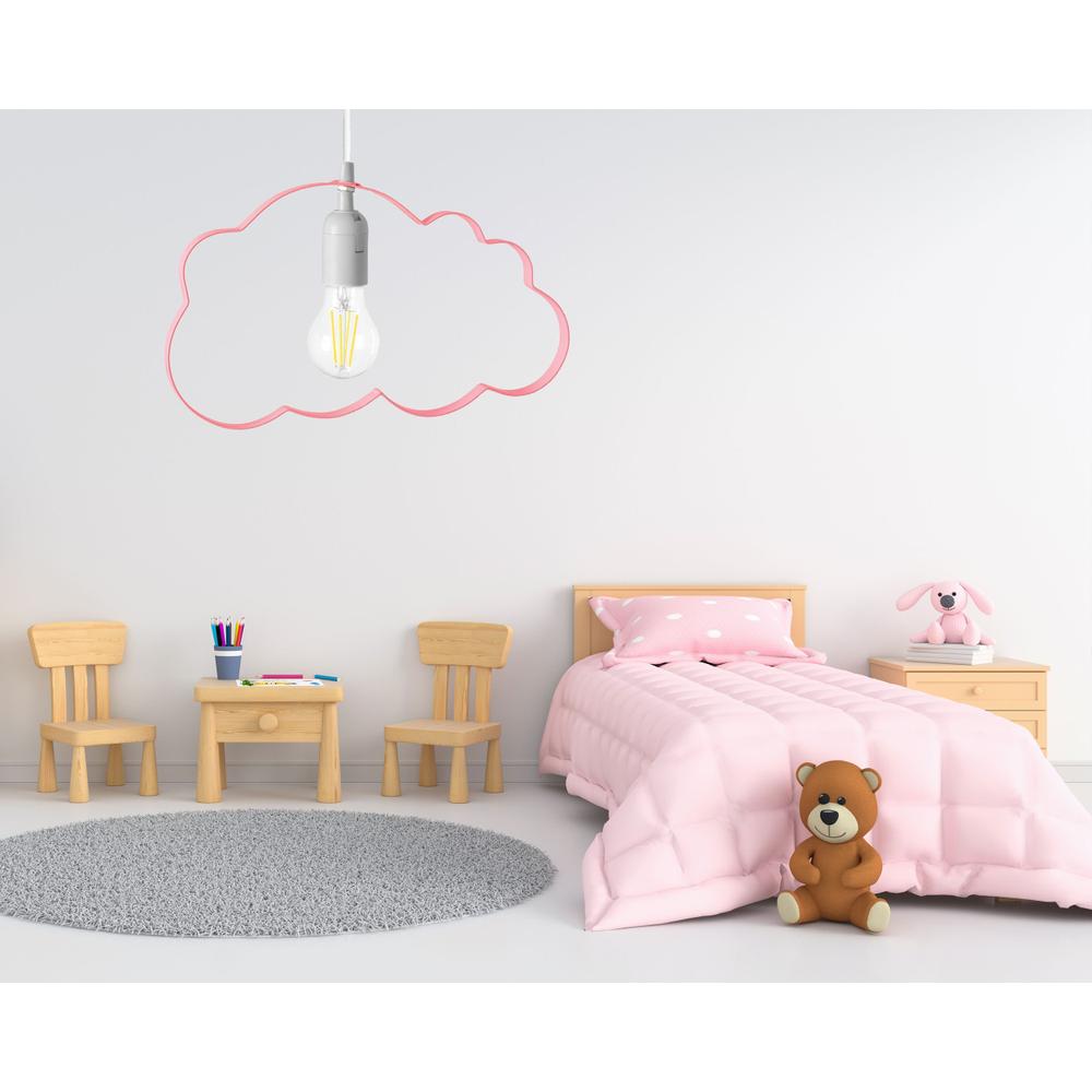 Hängelampe Cloud light pink