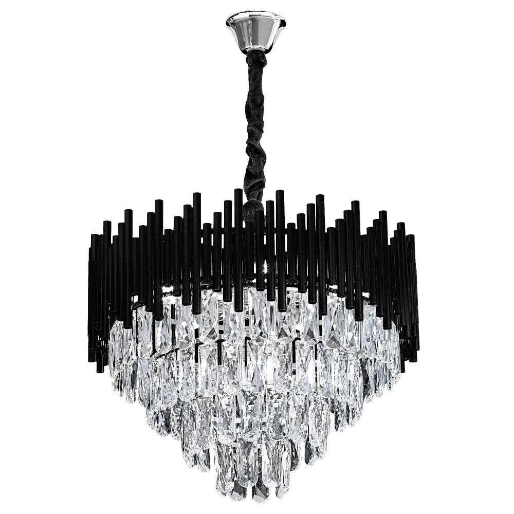 Hängelampe Cristal G063-CP 50cm BLACK