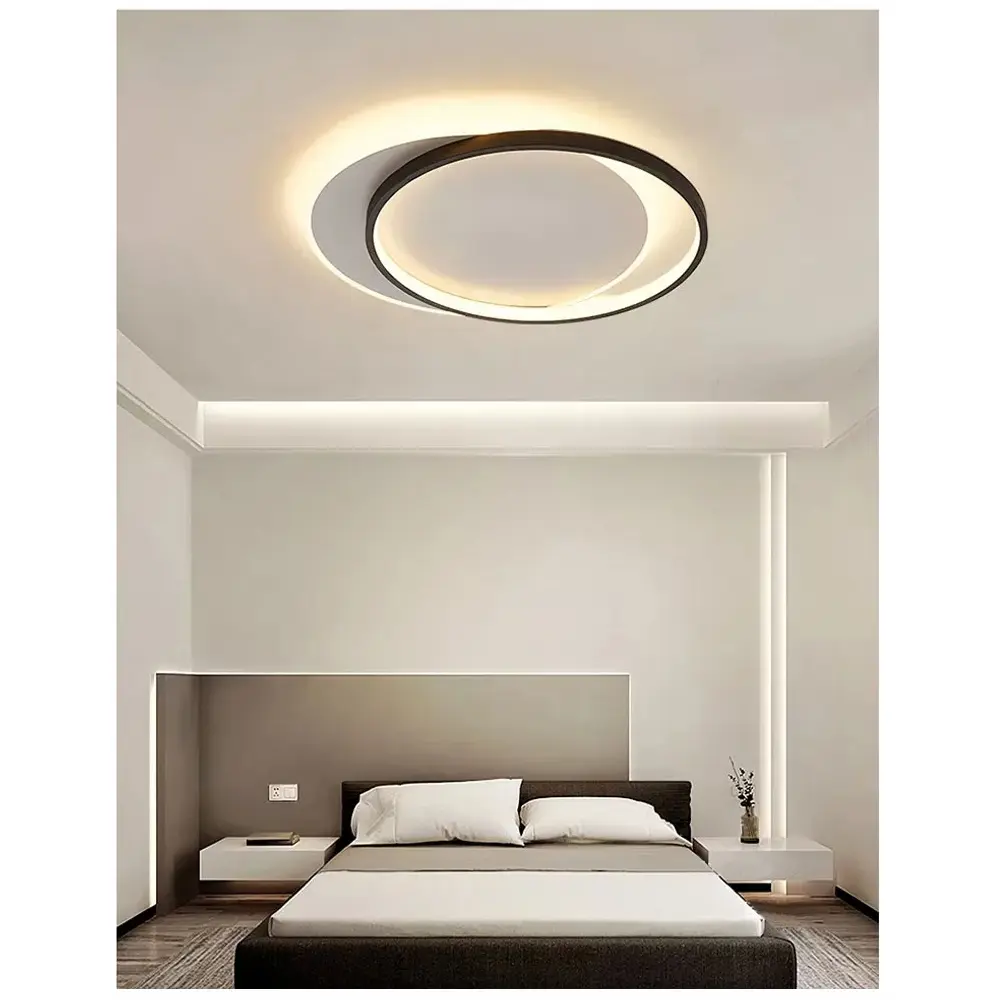 Ceiling lamp LHJ076-C BLACK 40 CM LED