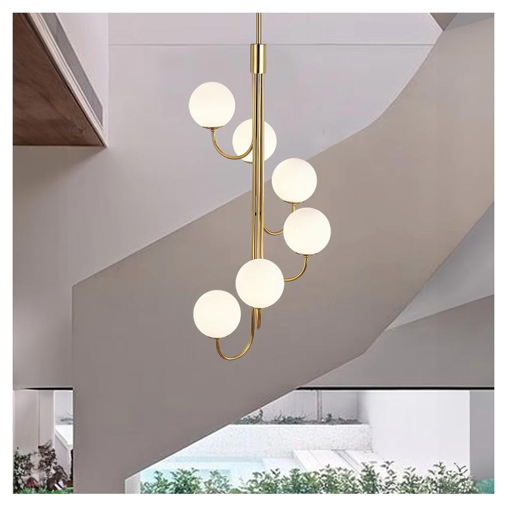 Hängelampe APP1585-6CP Gold