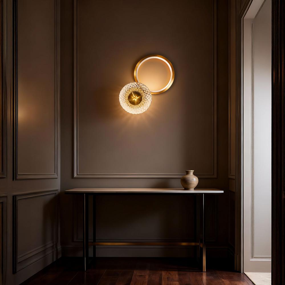 WANDLEUCHTE LED LHJ071-W Brush Gold