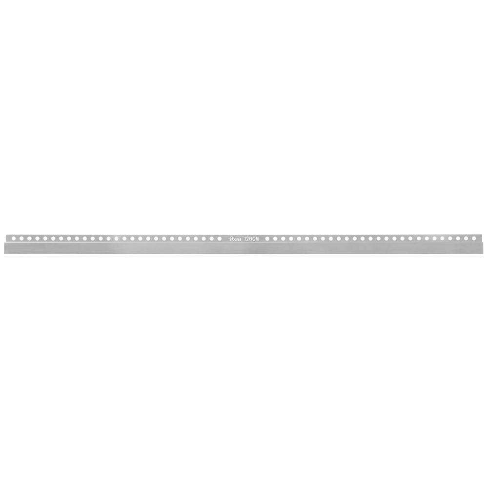 Front shower tray strip 120cm BRUSH NICKEL