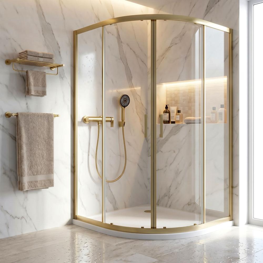 Змішувач для душу Rea Hunter Brushed Gold