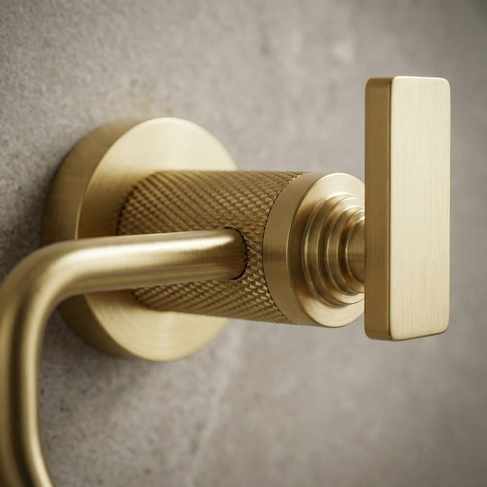 Toilet paper holder 81305 Rivo Brush Gold