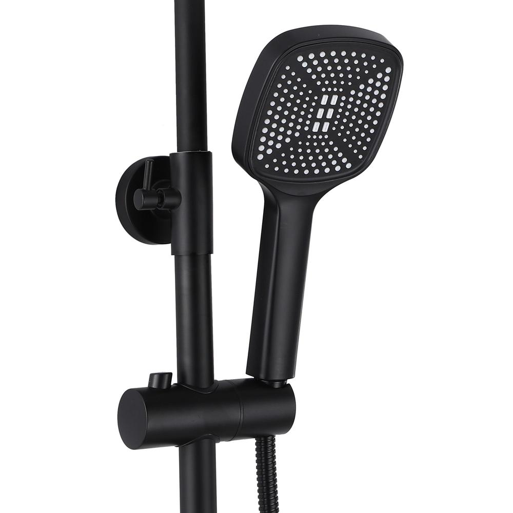 Zuhanyszett REA STORM BLACK MATT