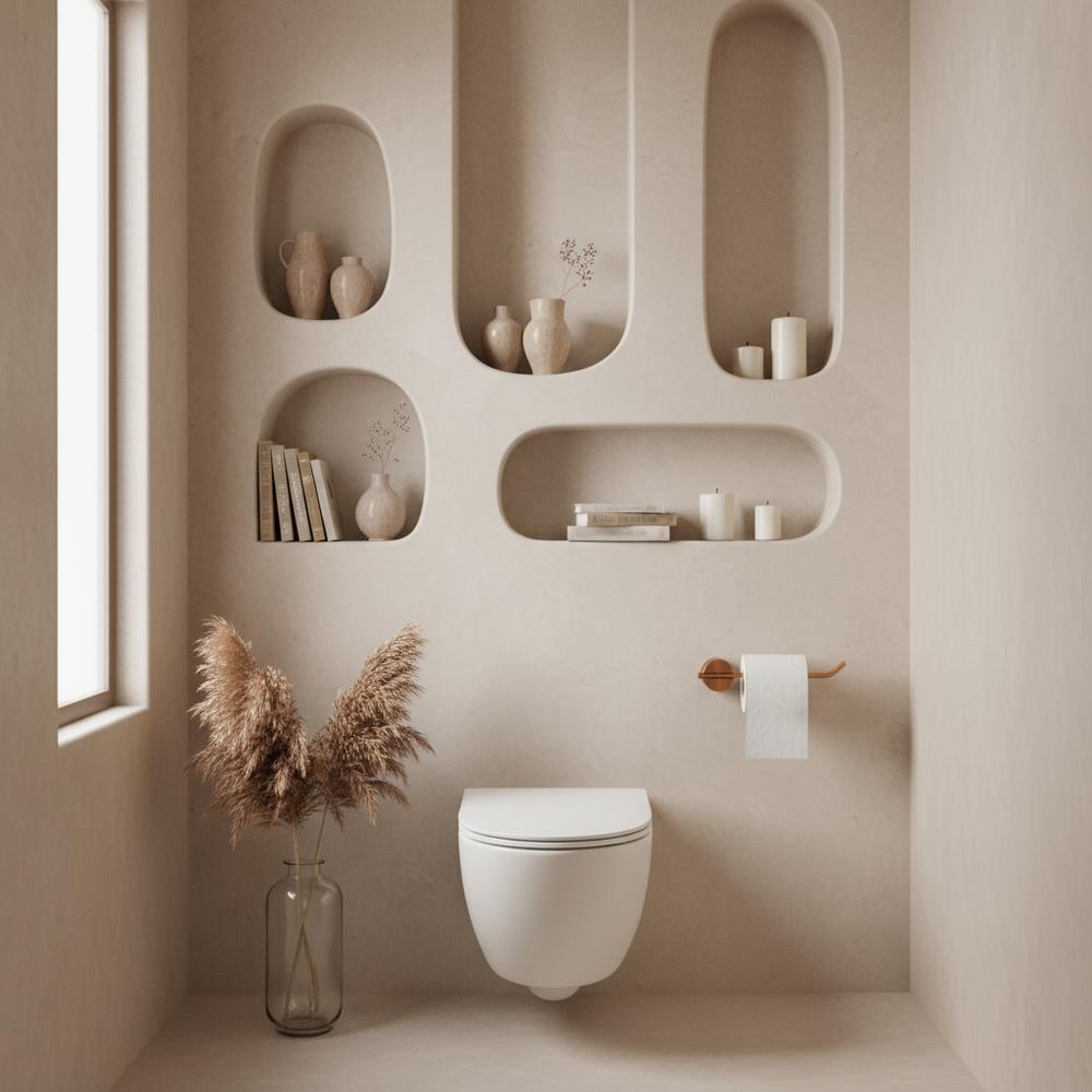 Halter für Toilettenpapier Tomi 5809 Brush Copper