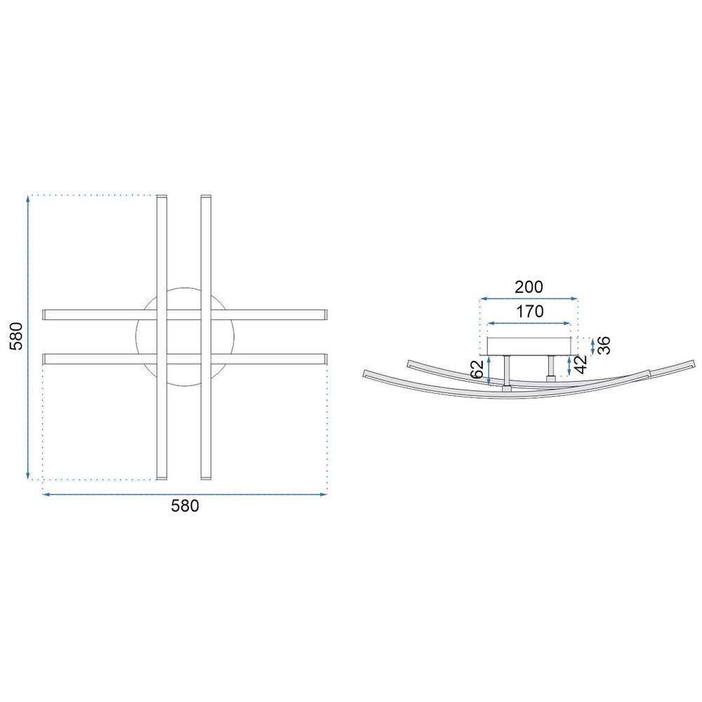 Deckenlampe LED APP398-C