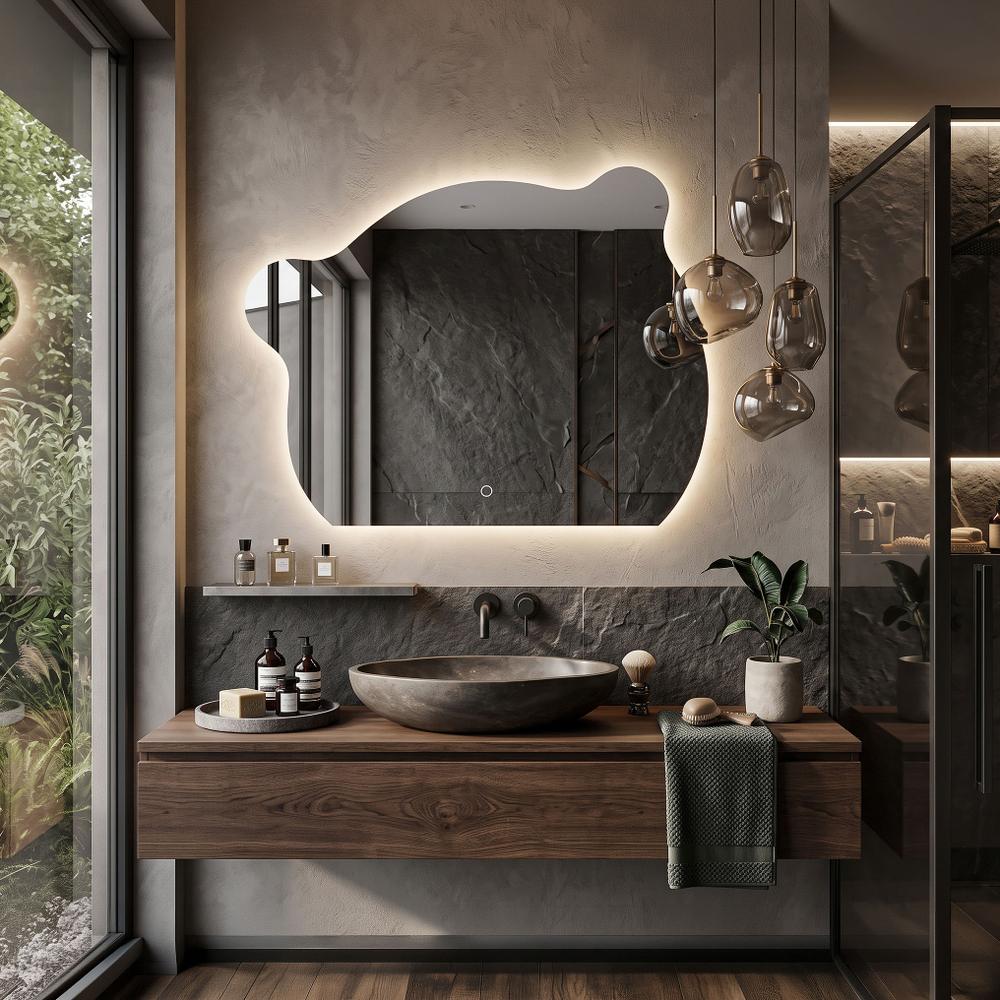 Lustro ścienne LED YH-BL-3 70x85cm
