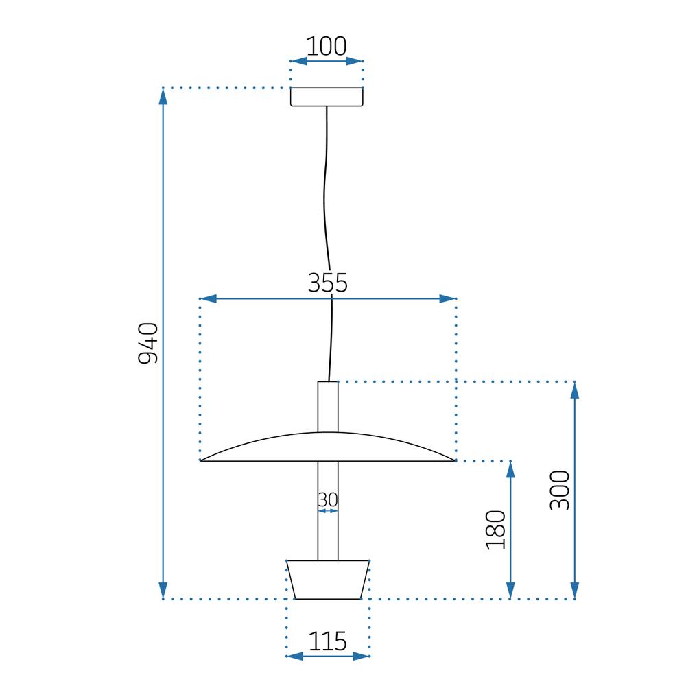 Deckenlampe APP914-1CP