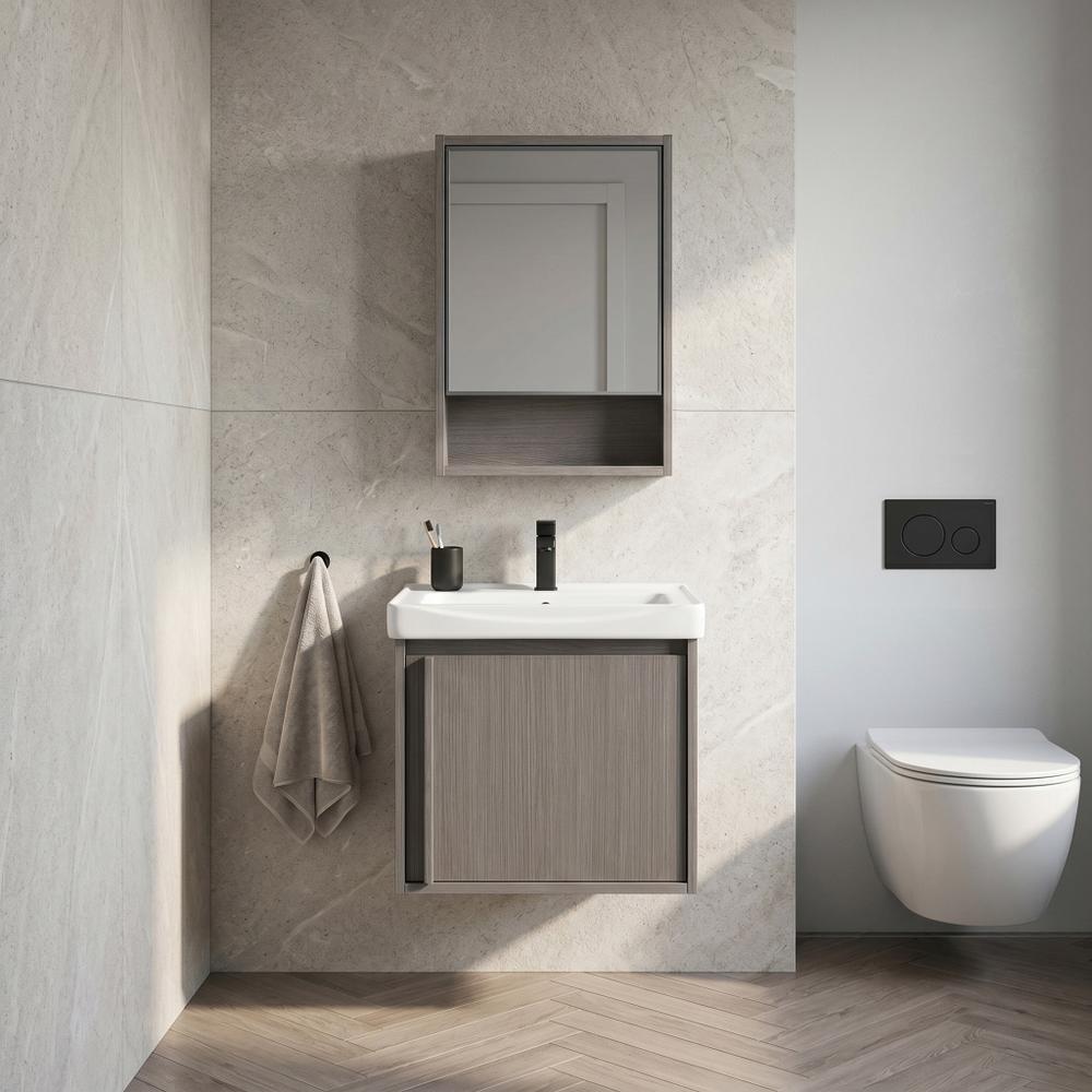 Set mobilier de baie cu lavoar Gama T25023 KJM 50CM