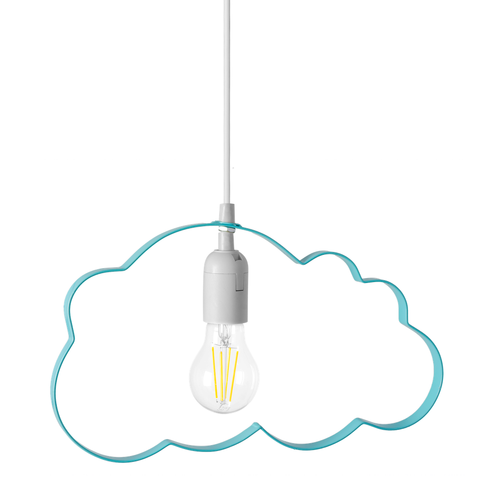 Hängelampe Cloud light blue