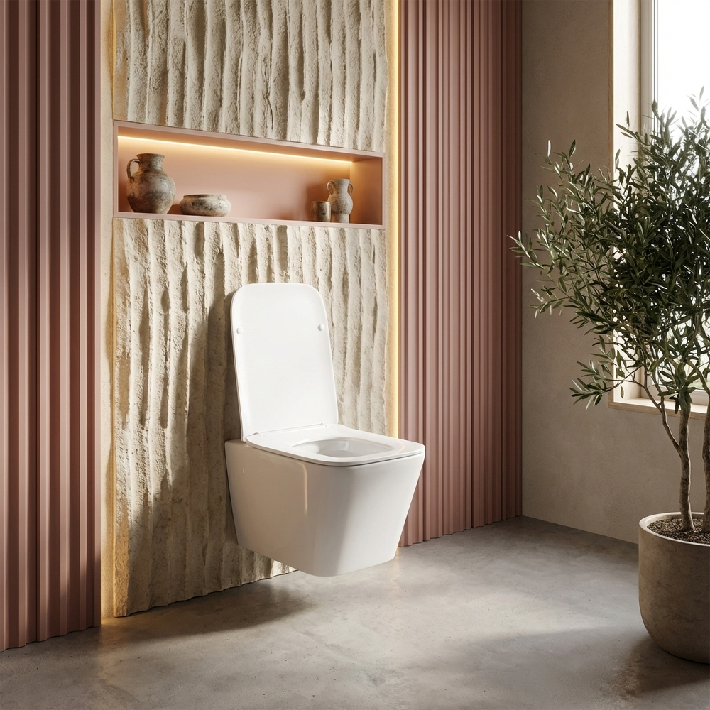 Taza de inodoro Rea Julio Rimless