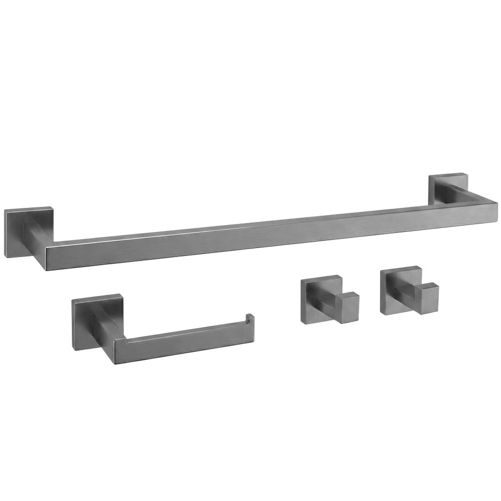 Bathroom Accessories Set Rio Titan 4 Pieces