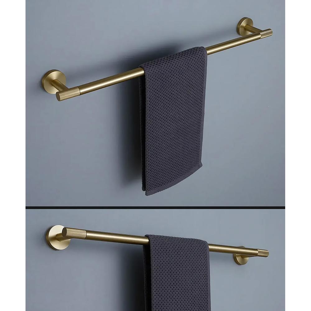 Bathroom hanger 6603 Modern Brush Gold