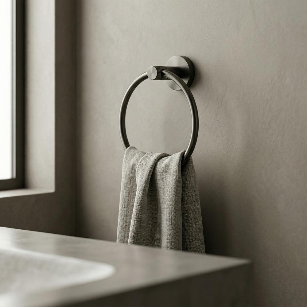 Bathroom hanger Ring 6610 Modern Titan