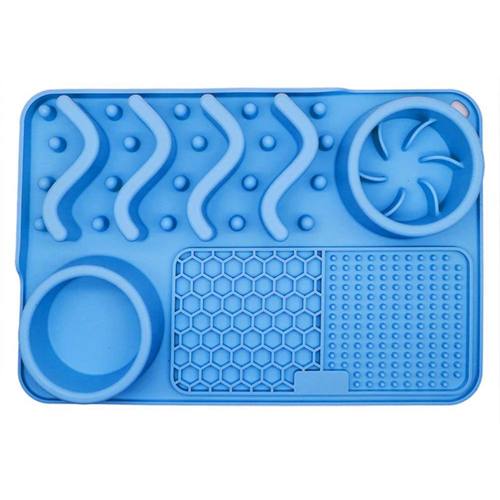 LICK MATA SPOWALNIAJĄCA JEDZENIE NIEBIESKA