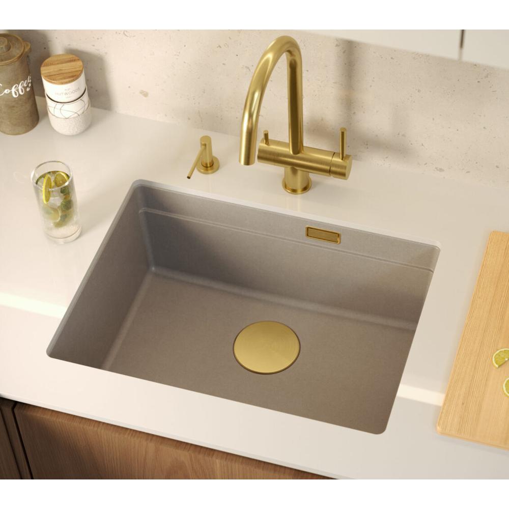 Robinet de cuisine REA Caren BRUSH GOLD