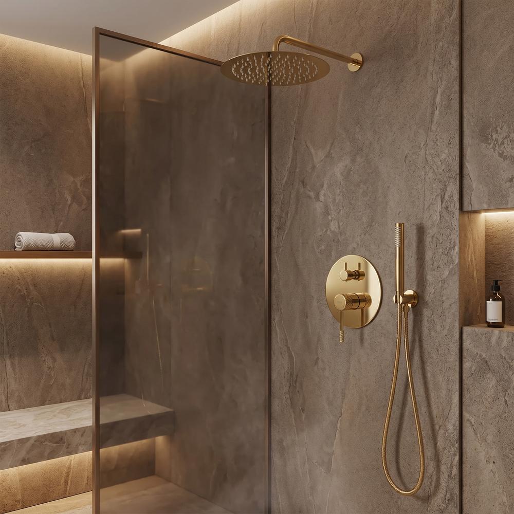 Rea Venti paslēpts dušas komplekts Gold + BOX