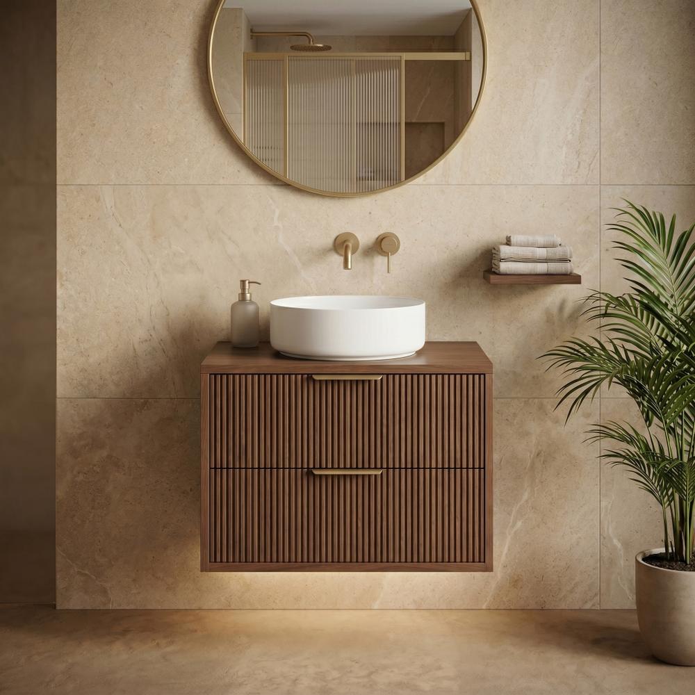 Тумба під умивальник Rea Mono 60cm Brown