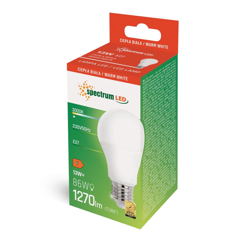 Glühbirne LED warm E-27 230V 13W 13892