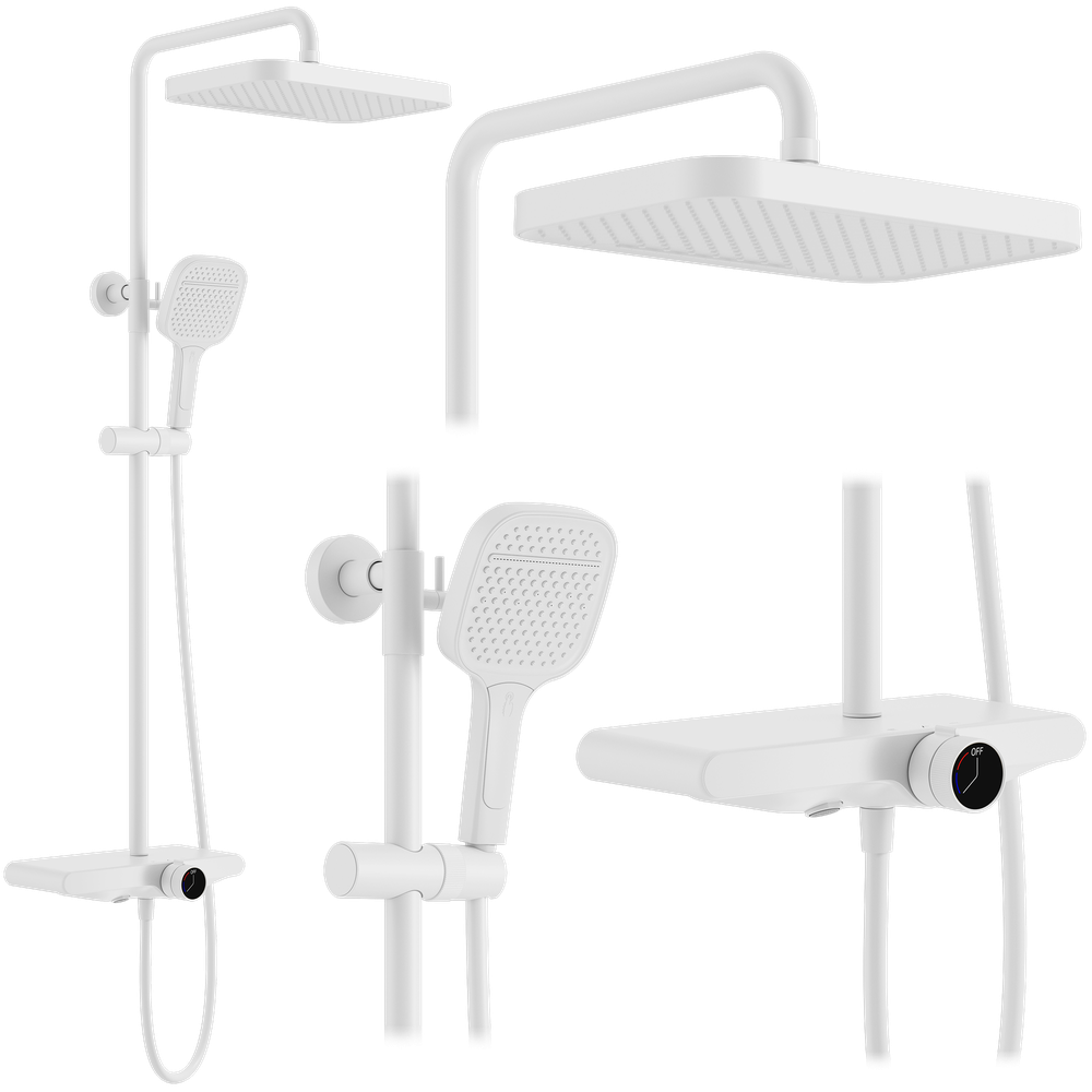 Sprchový set REA Bari White