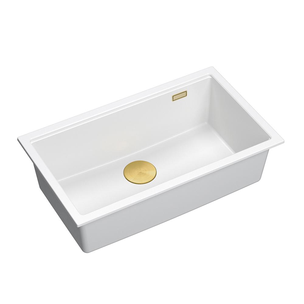 granito kriauklė Logan 110 White